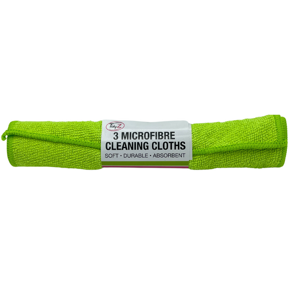 3 Microfibre Cloths