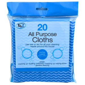 TidyZ 20 All Purpose Cloths Extra Large
