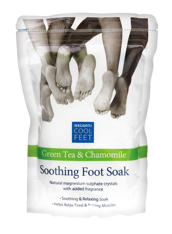 Escenti Soothing Foot Soak - Green Tea & Camomile 450g