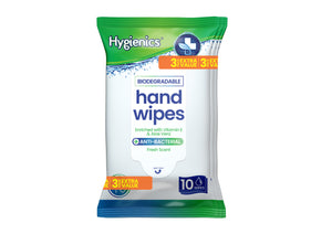 Hygienics Hand Wipes 3x10 Pack
