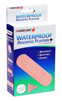 Waterproof Plasters Assorted 100 Pack