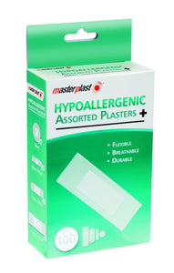 Hypoallergenic Assorted Plasters 100 Pack