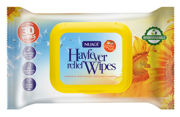 Nuage Hayfever Relief Wipes 30 Wipes