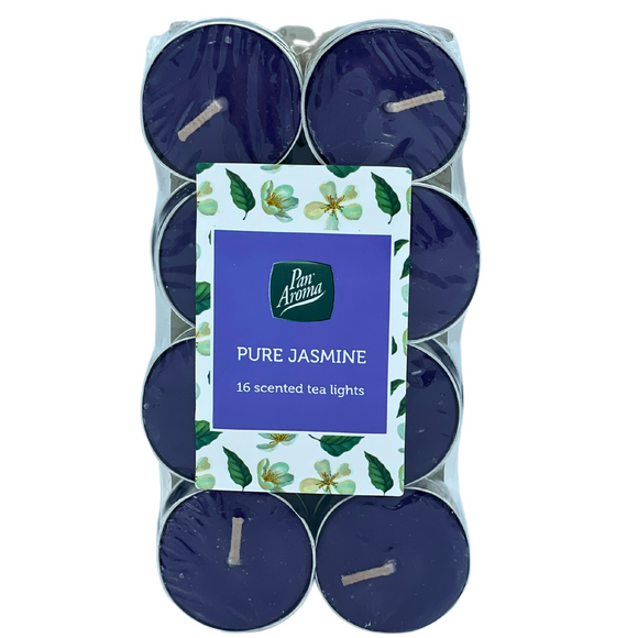 Pure Jasmin Scented Tea Lights 16 Pack