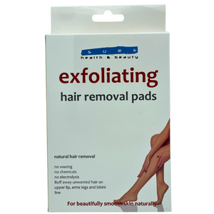 Exfoliating Natural Hair Removal Pads