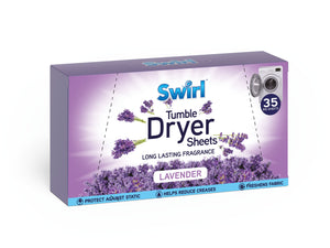 Swirl Laundry Sheets Lavender 35 Pack