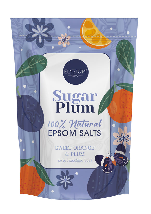 Elysium Spa Espom Salts - Sweet Orange & Plum 450g