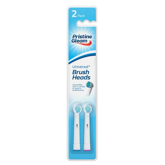Universal Electric Power Toothbrush Heads 2 Pack