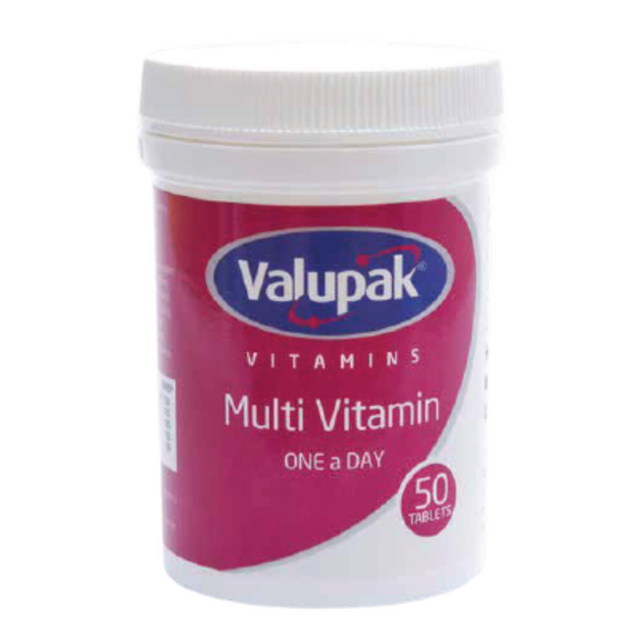 Valupak Multivitamins OAD Tablets 50