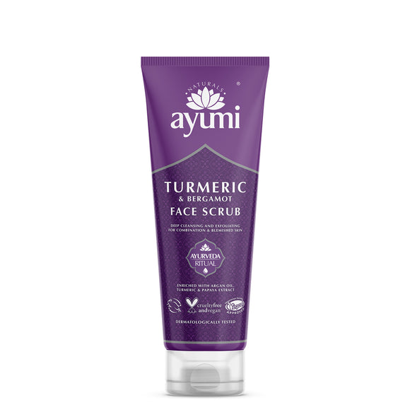 Ayumi Turmeric & Bergamot Face Scrub 125ml