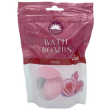 Bath Bombs 3 Pack - Rose & Ocean Breeze