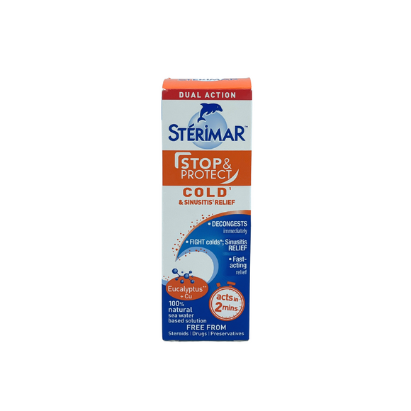 Sterimar Stop & Protect Cold & Sinus Relief 20ml