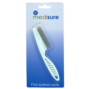Fine tooth comb with handle
