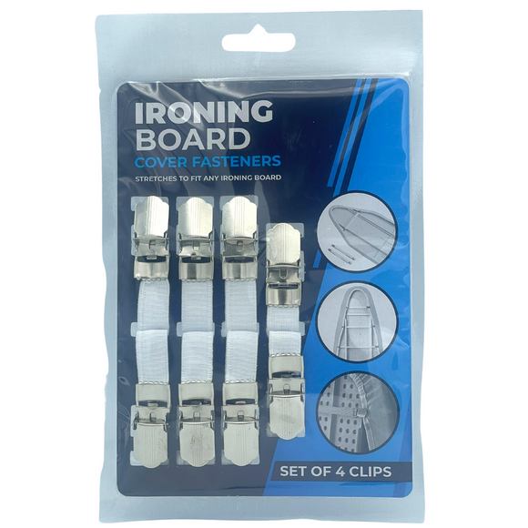 Ironing Board Cover Fasteners- 4 Clips