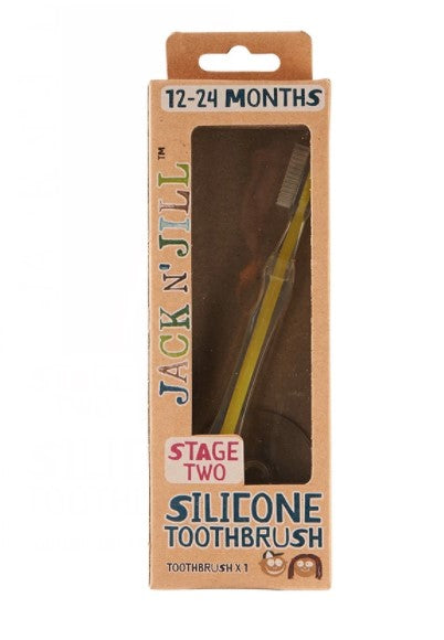 Jack N' Jill Stage 2 Silicone Toothbrush