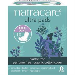 Natracare Utra Pads Long With Wings