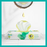 Pampers Aqua Pure Coconut Sensitive Wipes - 42 Wipes