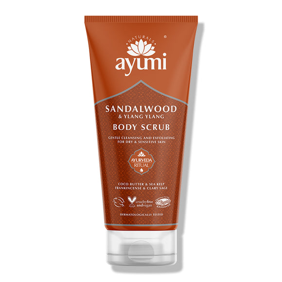 Ayumi Sandalwood & Ylang Ylang Body Scrub 200ml